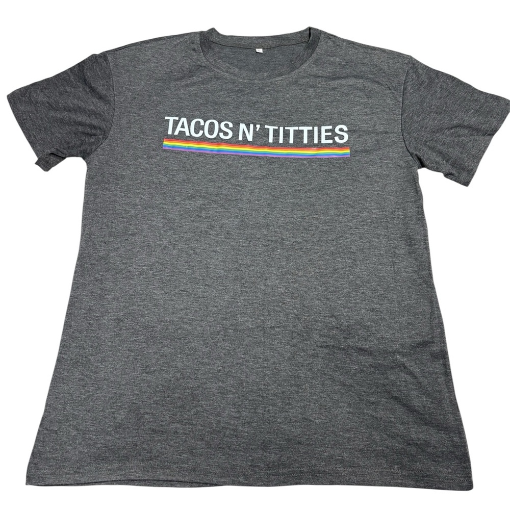 Gray Graphic Pride T-Shirt